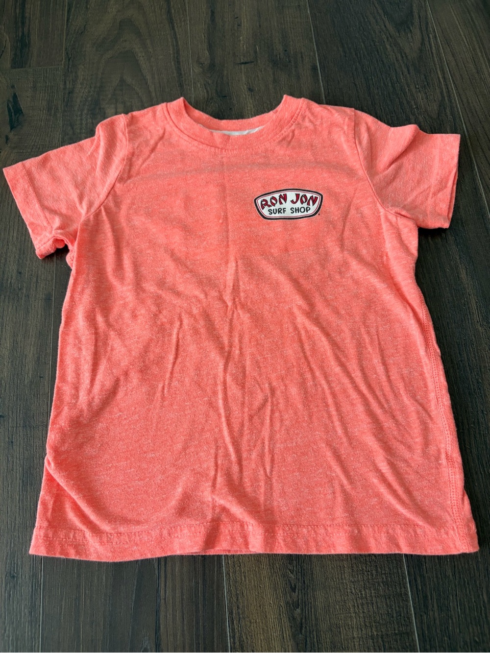 Ron Jon Kids' Coral-Orange Short Sleeve Tee